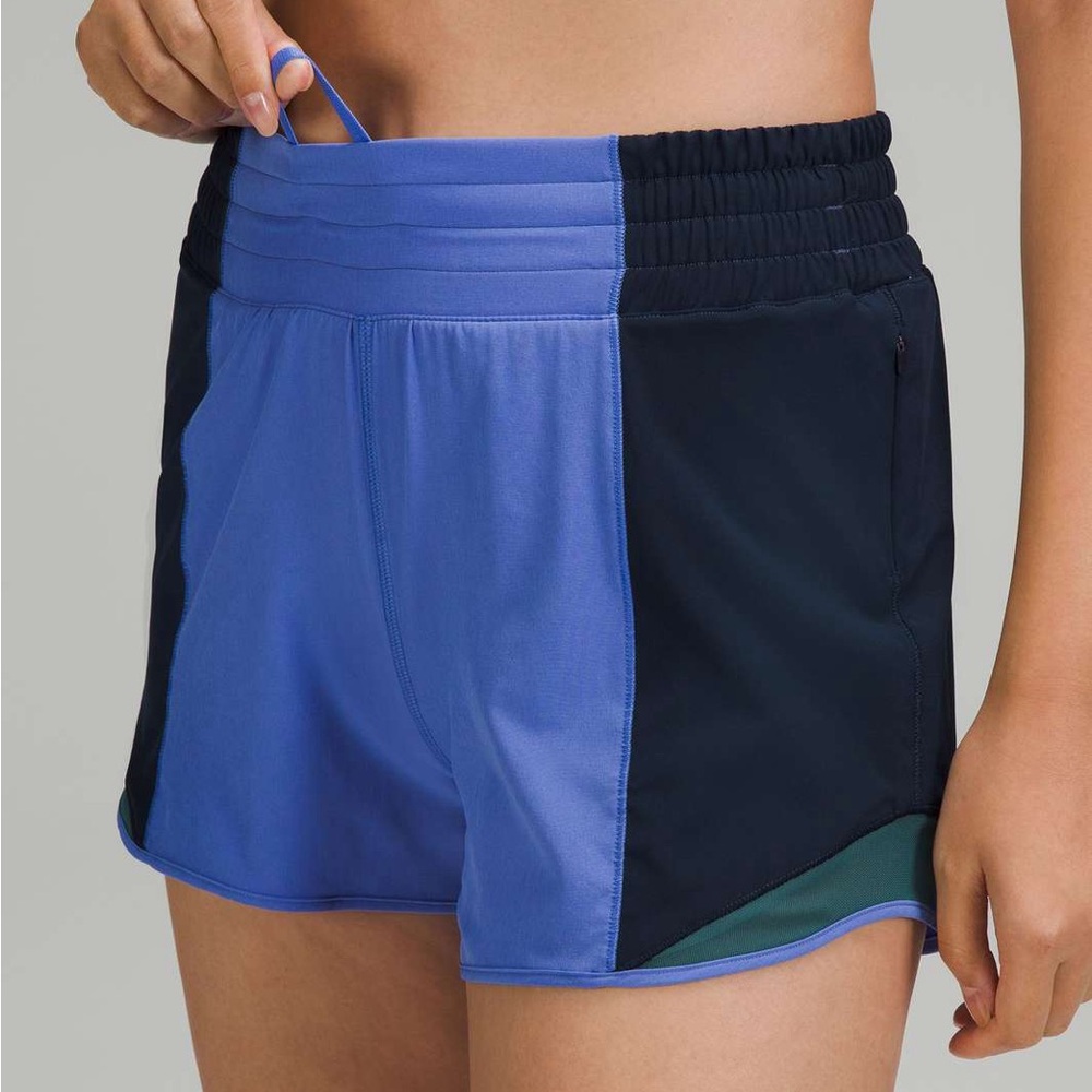 Lululemon Hotty Hot High Rise Short Size 6 Color Block